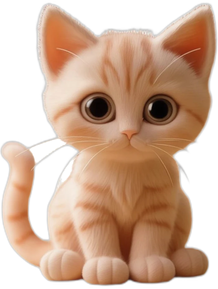 Котёнок – главный герой альбома «Дом Котёнка»